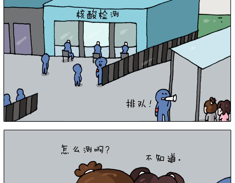 叫我森先生漫画,第289话 核酸检测1图
