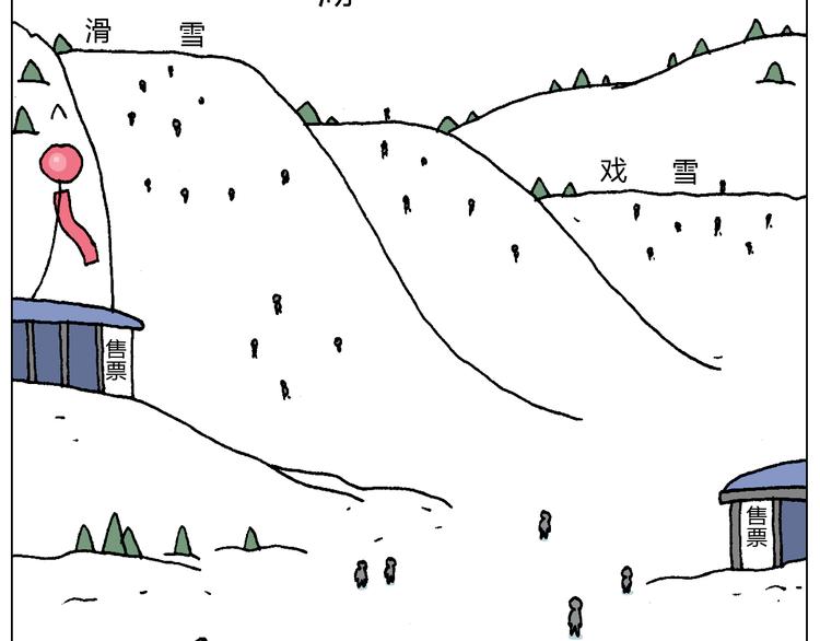 叫我森先生漫画,滑雪需谨慎！2图