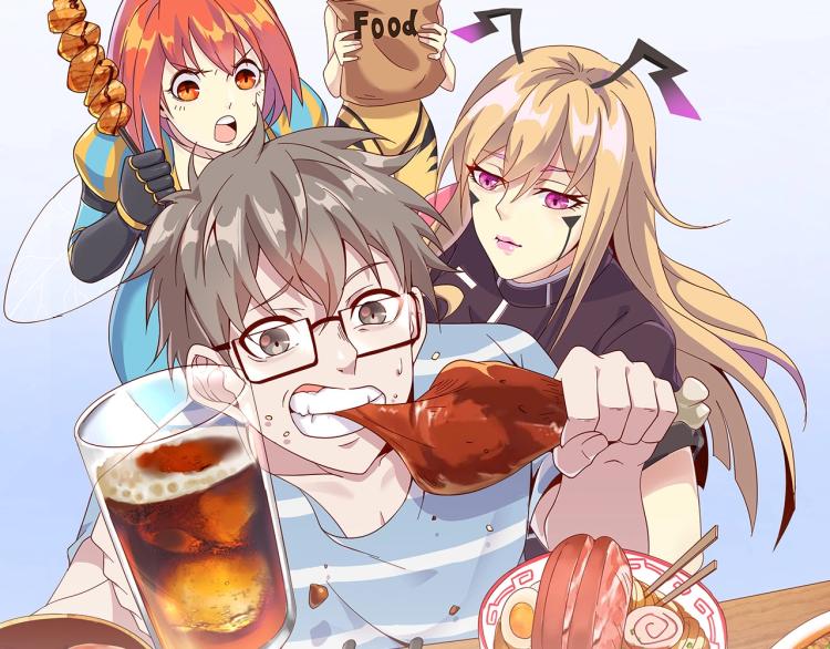我靠吃饭拯救地球漫画,第39话 特效药问世1图