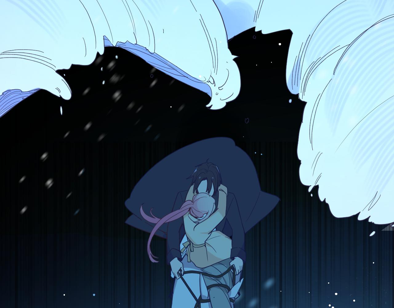空华绮恋漫画,第四十八话：雪崩2图