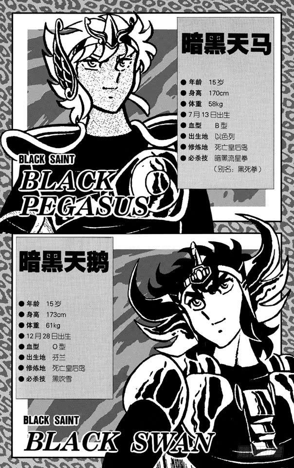 《圣斗士星矢》漫画,番外12 CHARACTER DATA2图