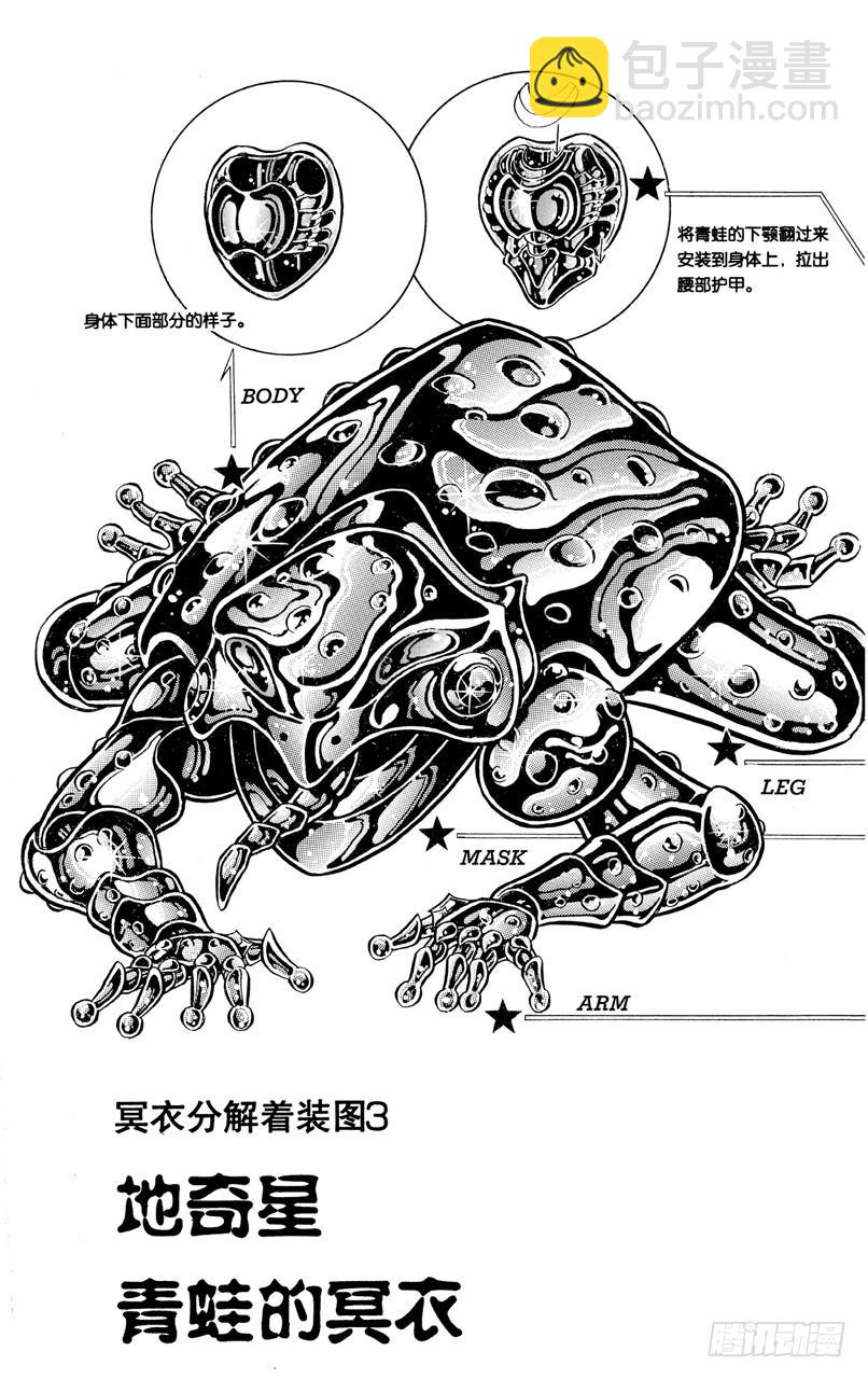 圣斗士星矢番外篇另一个女神漫画,番外18 冥衣分解着装图2图