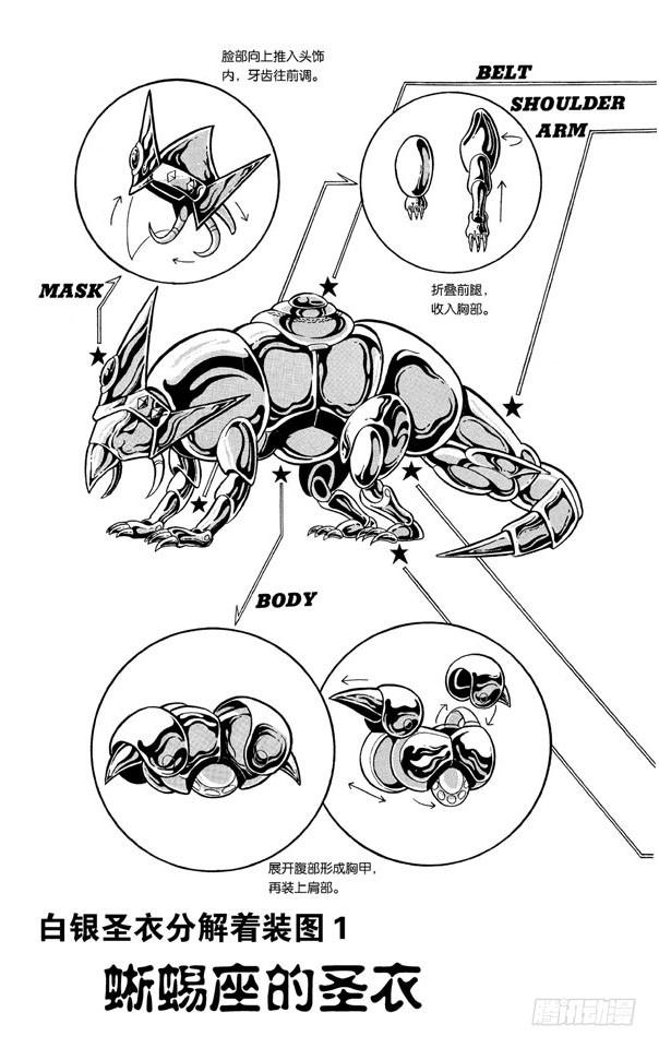 圣斗士星矢全集在线观看免费漫画,番外5 圣衣分解着装图2图