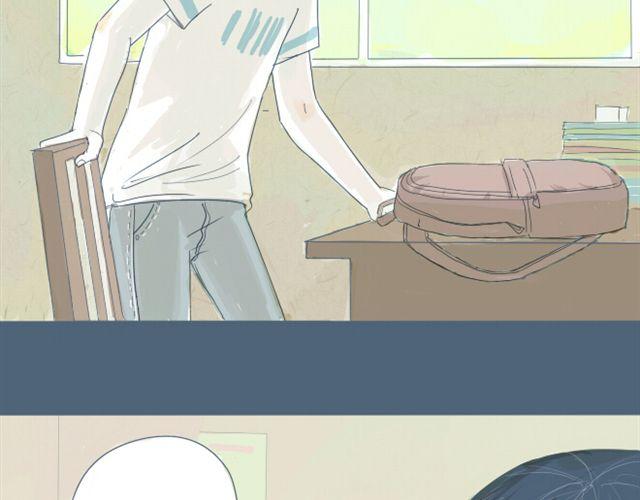 孙大野漫画,第4话 悄悄看着他1图