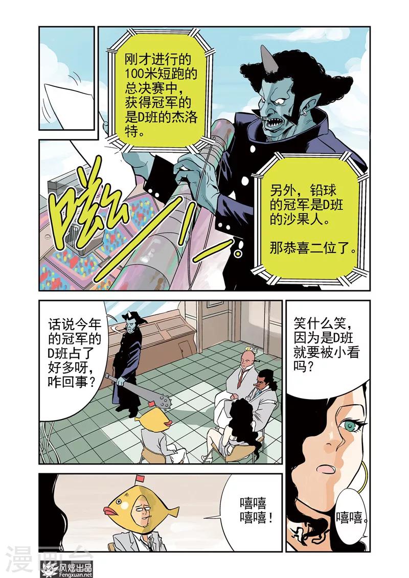 怪物学院漫画,第6话 运动会&amp;格斗赛1图