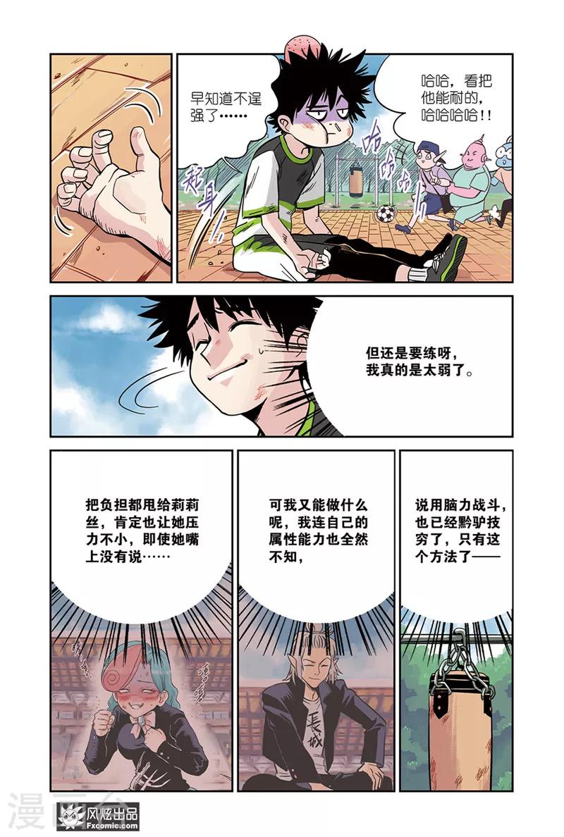 怪物学院漫画,第14话1 沙袋&amp;冰1图