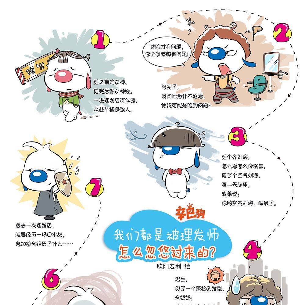 辛巴狗的照片漫画,日常71图