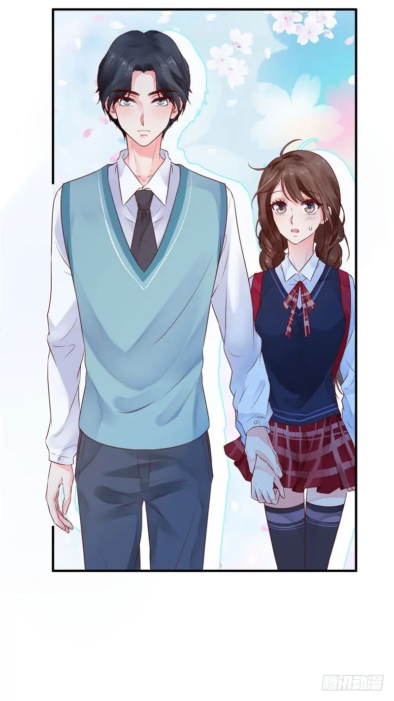 愿你安生不离笑漫画,同班的他1图