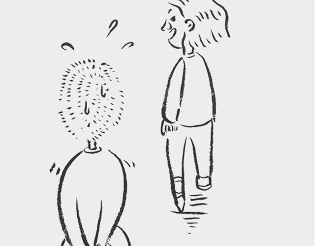 我和姥爷的日常漫画,我没拿小猪2图