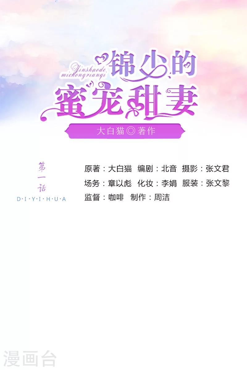 墨少婚宠甜锦锦漫画,第1话1图