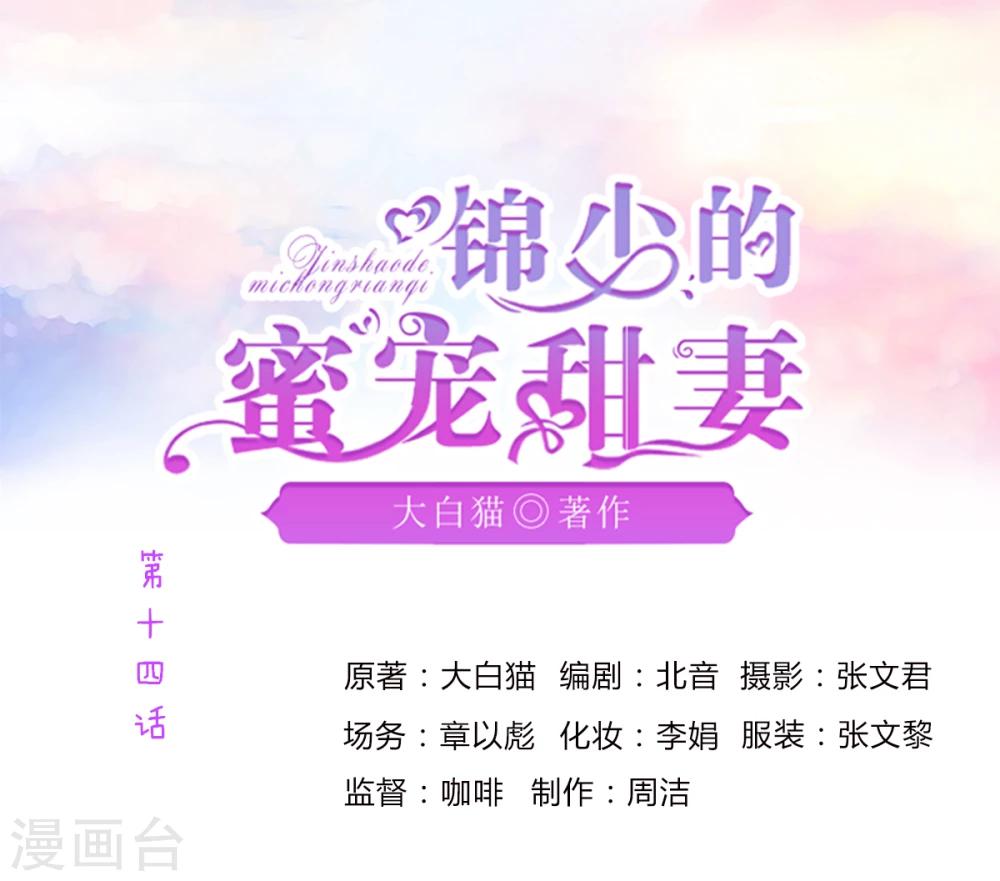 墨少婚宠甜锦锦漫画,第14话1图