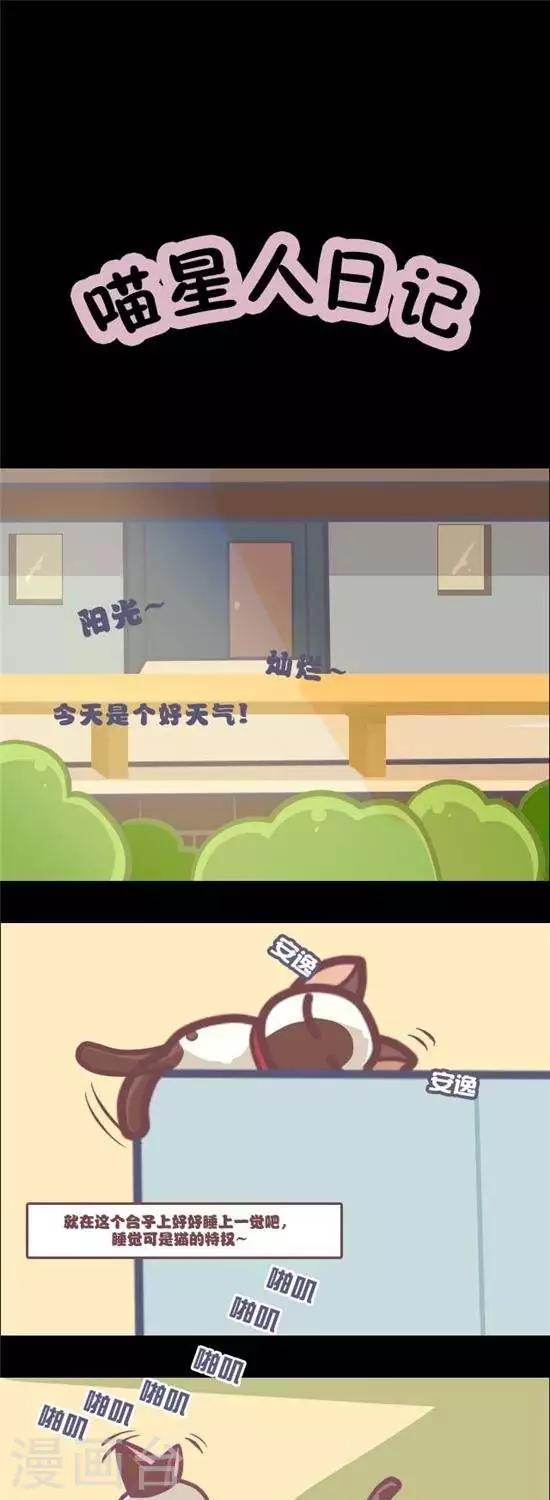 喵星人日记漫画,第3话1图