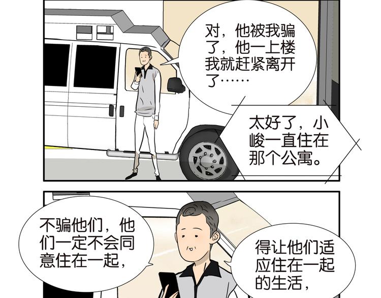 猴兄弟与桃子的故事漫画,002厕所，工人，浣熊2图