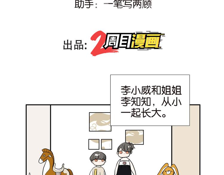 桃子姐的兄弟漫画,001李小威2图