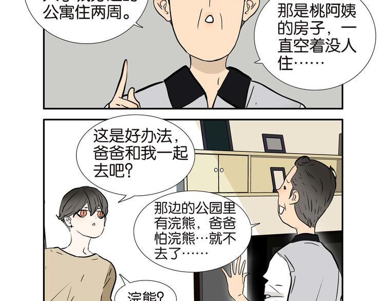 古风兄弟桃子红了漫画,002厕所，工人，浣熊2图