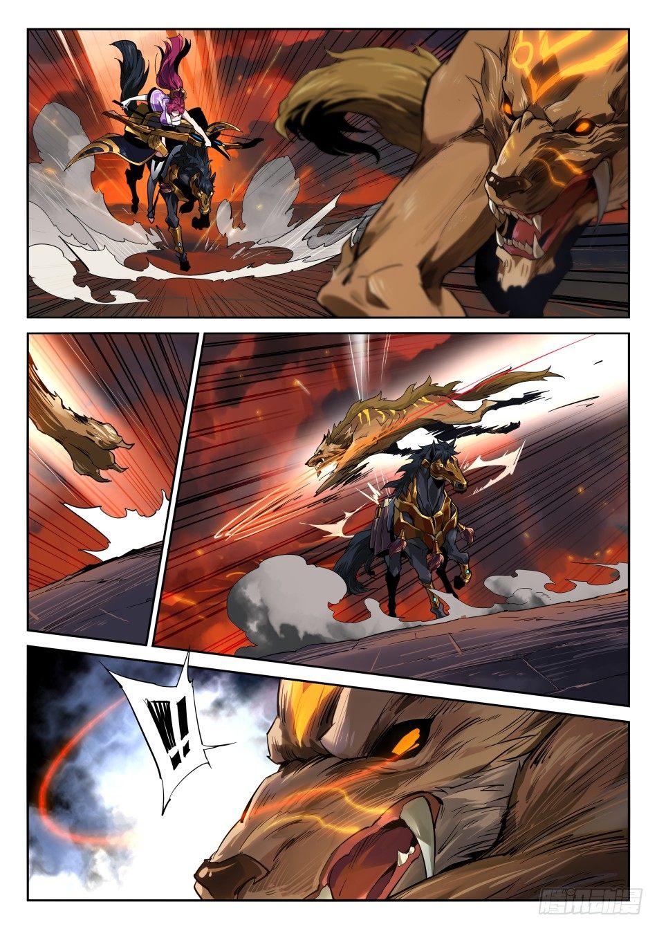 王者荣耀英雄志漫画,破魔之箭：伽罗2图