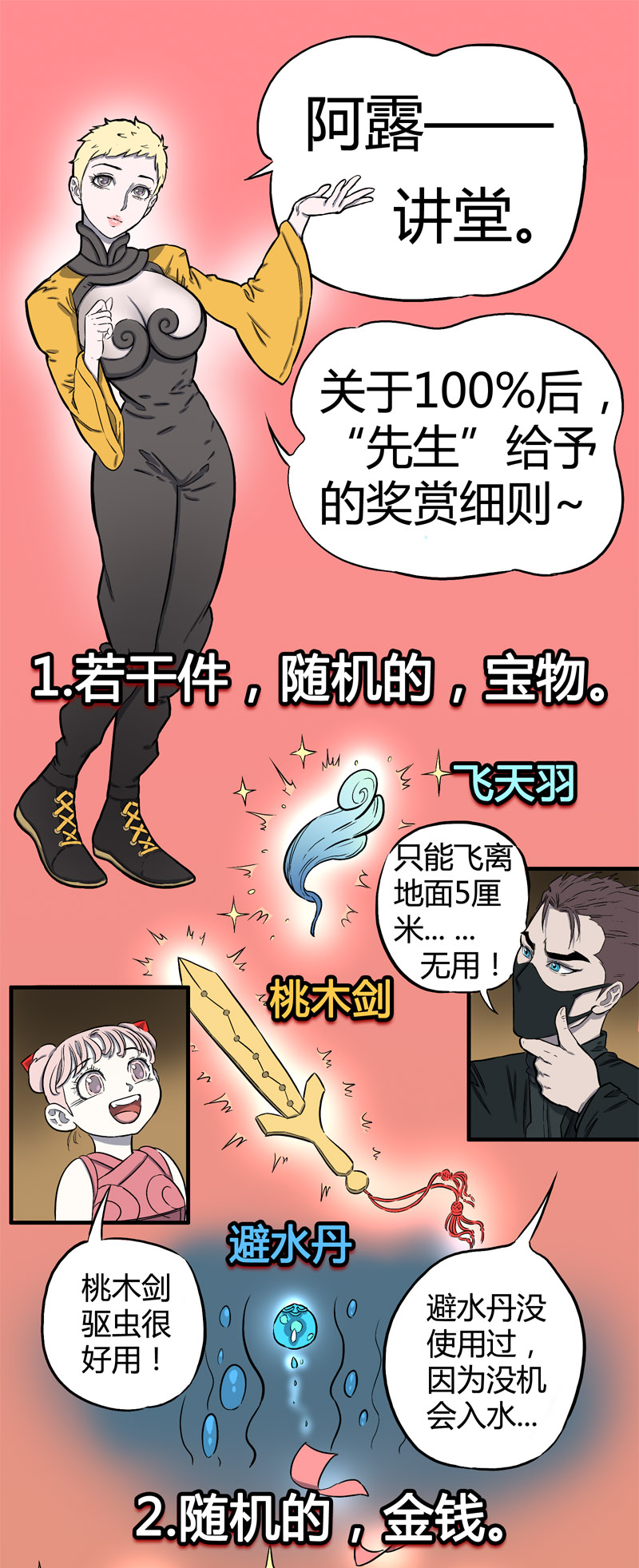 怪茶漫画,100％（下）1图