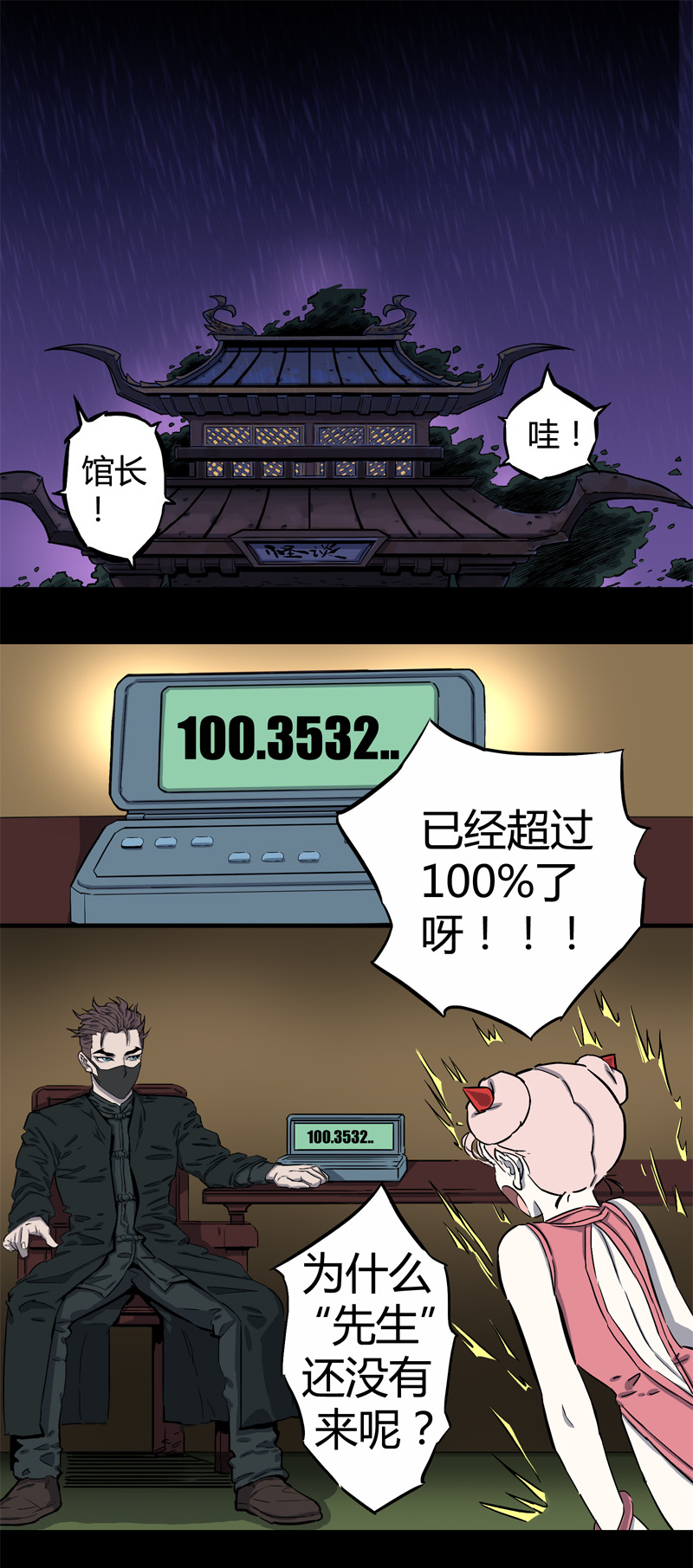 怪茶漫画,100％（上）1图