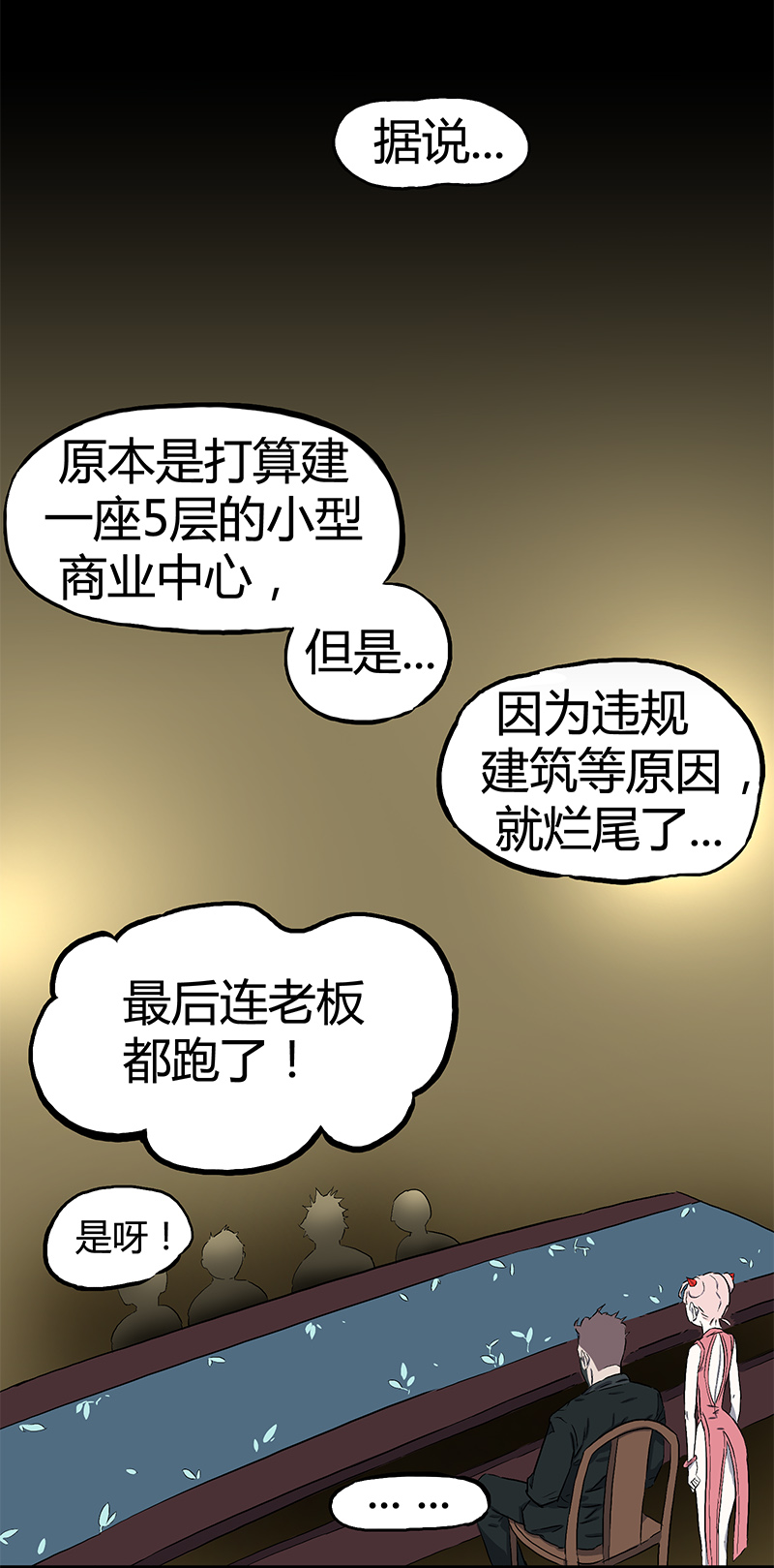 怪茶哥哥漫画,电梯井2图