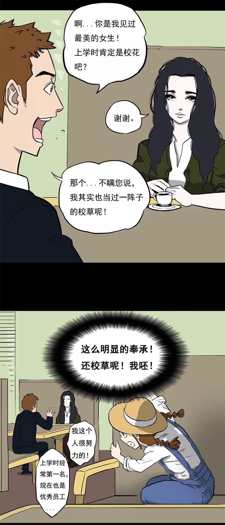 怪咖薛之谦漫画,相亲（上）1图