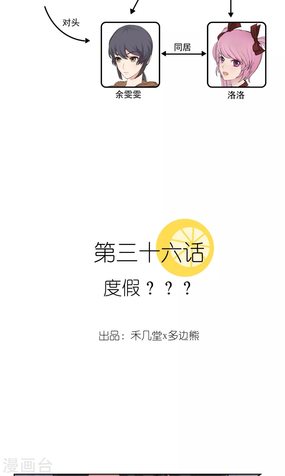 咖啡可以跟柠檬一起泡吗漫画,第36话 度假1图