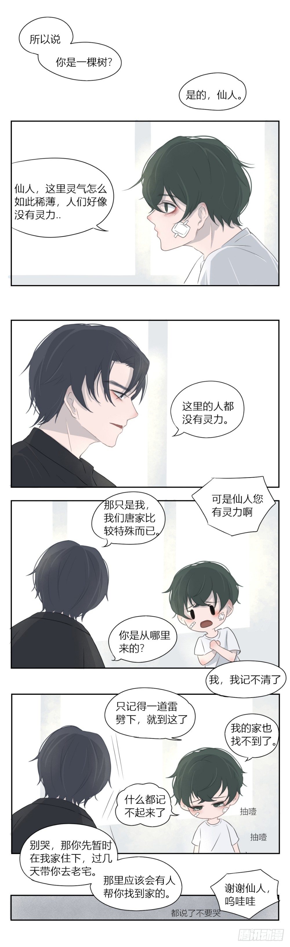 一个树叶是什么牌子漫画,一个树精1图