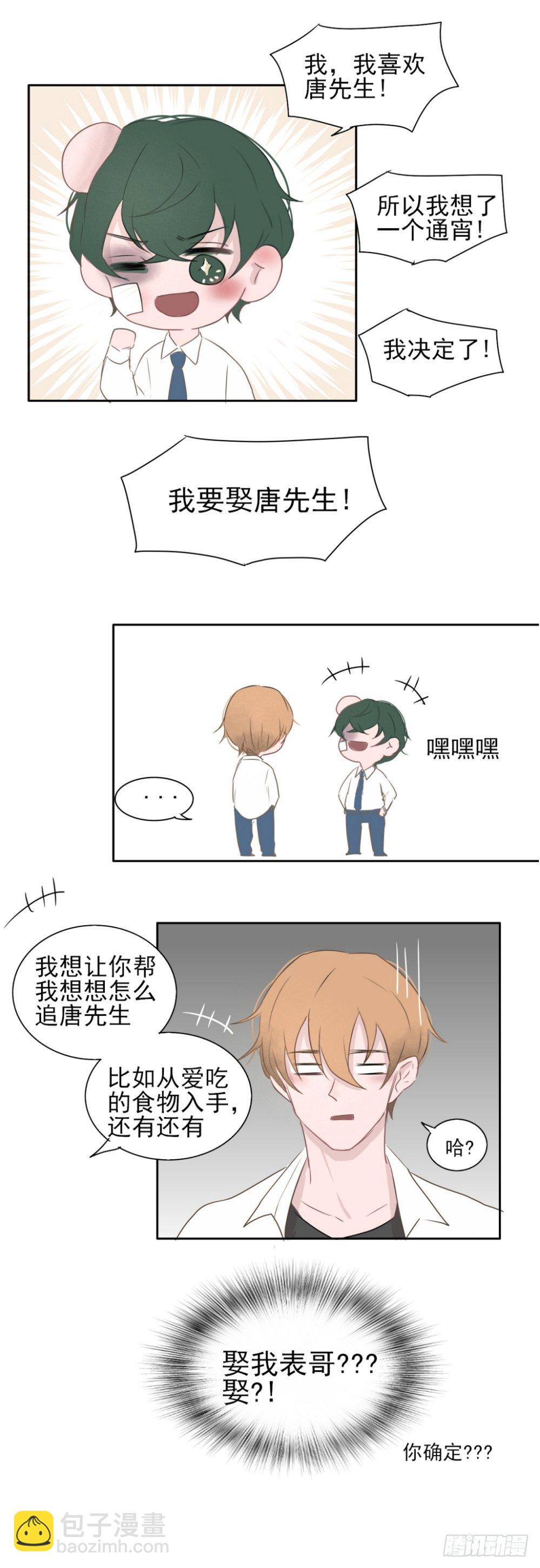 一个树叶的标志化妆品漫画,我要娶他2图