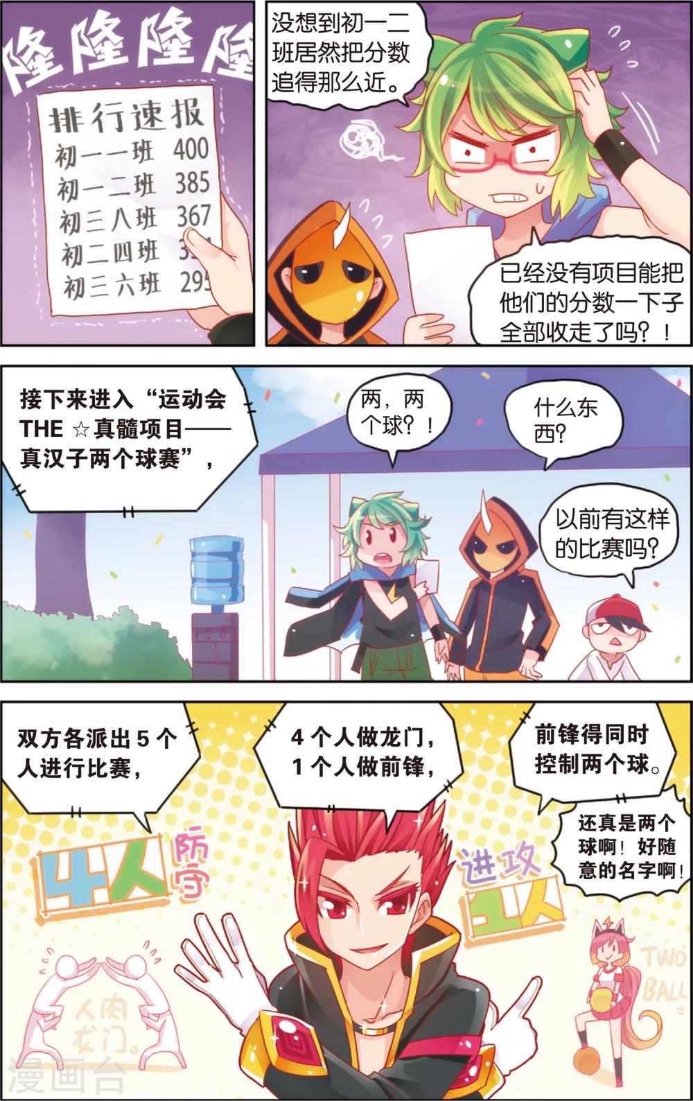 公主漫画特效照片生成漫画,第23话 运动会最后的激战(上)1图