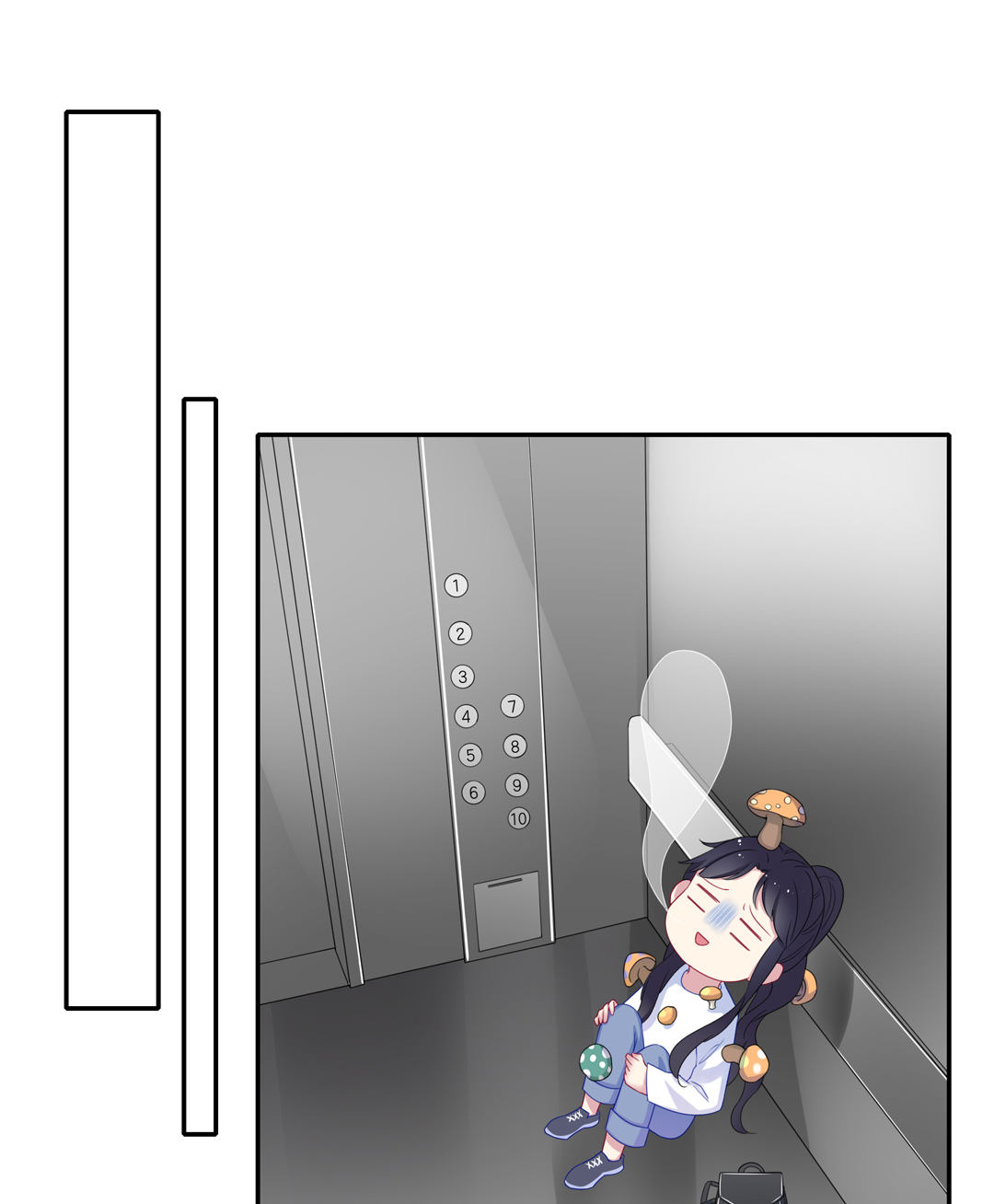 未来照片漫画,第8话 面对现实的落魄女网红1图
