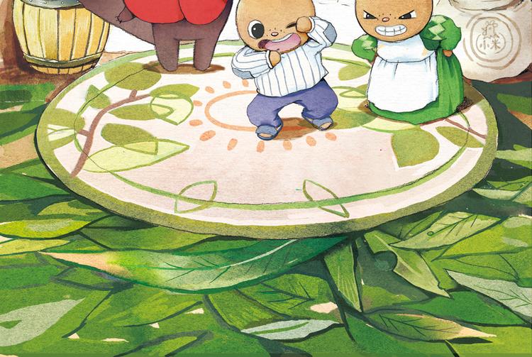 松松兔温暖童话漫画,第11话 新年祈愿树2图