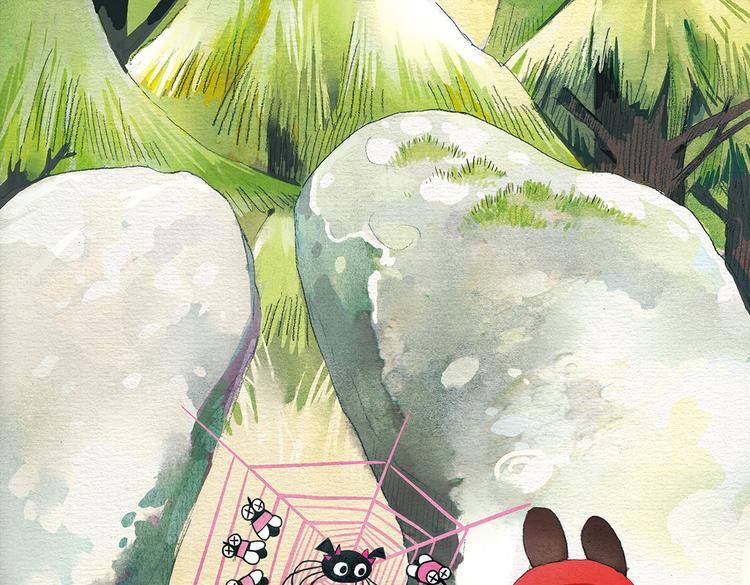 松松兔温暖童话漫画,第14话 幸福是什么？2图