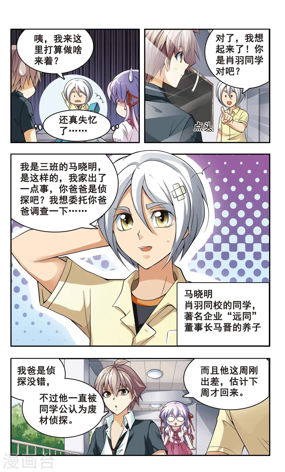 神探肖羽漫画漫画,第6话 委托人现身1图