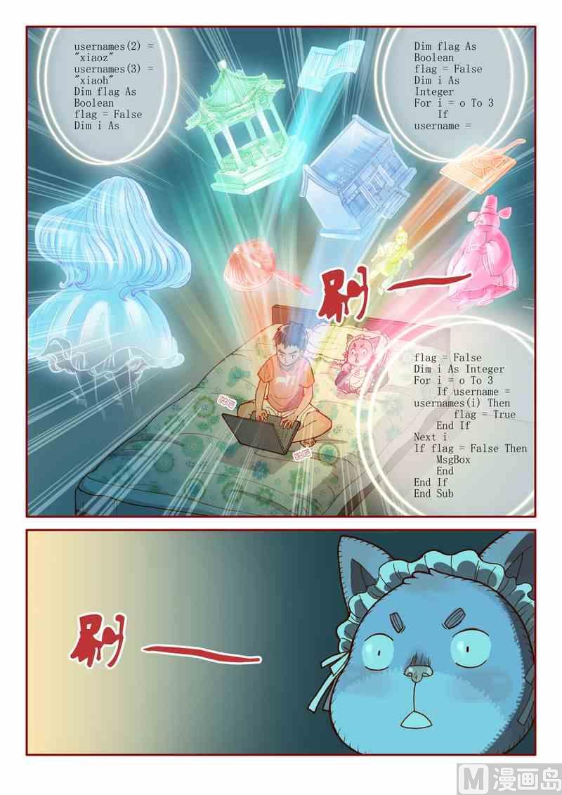 神秘传说艺术与灵魂攻略漫画,第05话2图