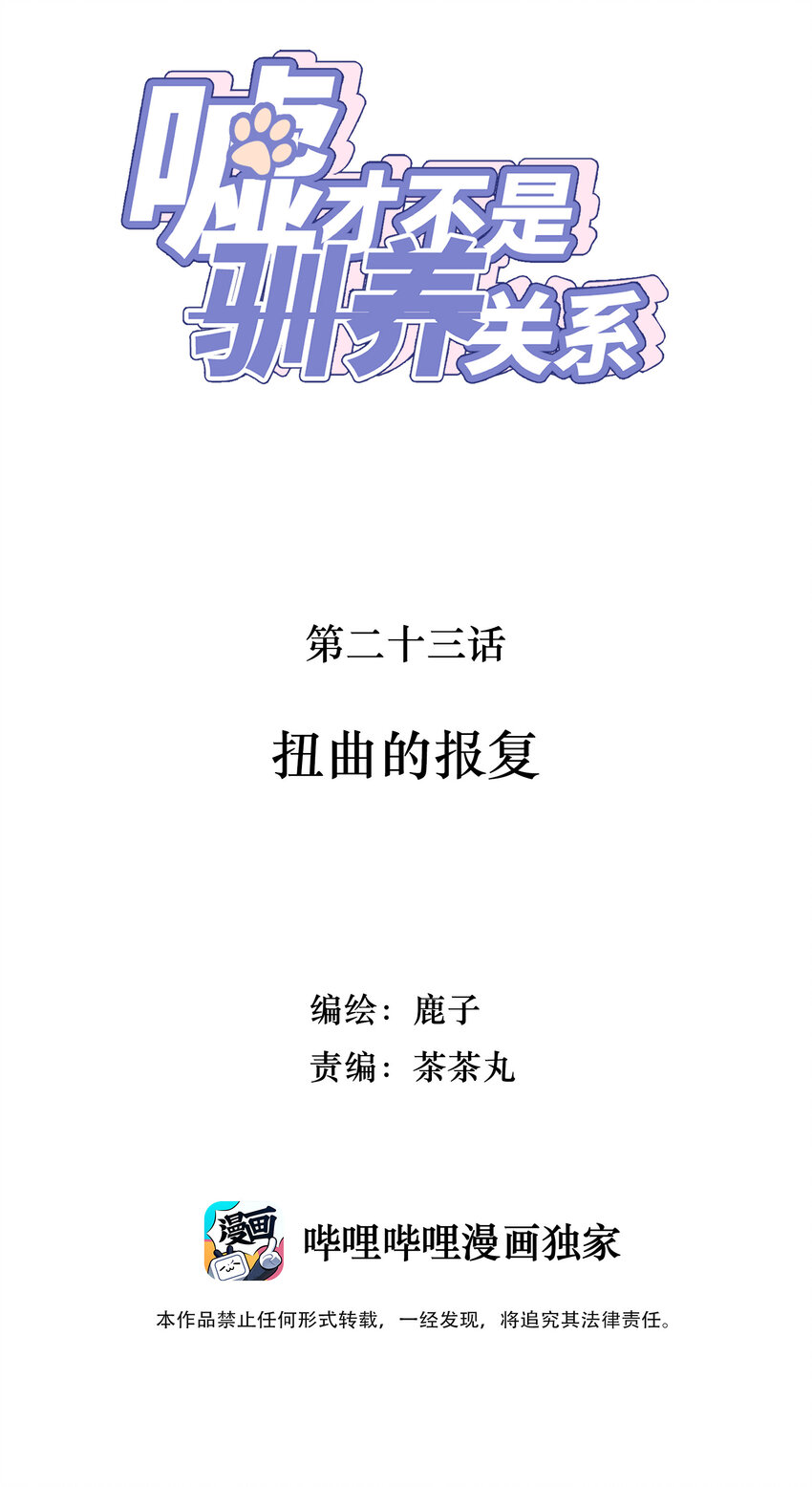 嘘！才不是驯养关系漫画,023 扭曲的报复2图