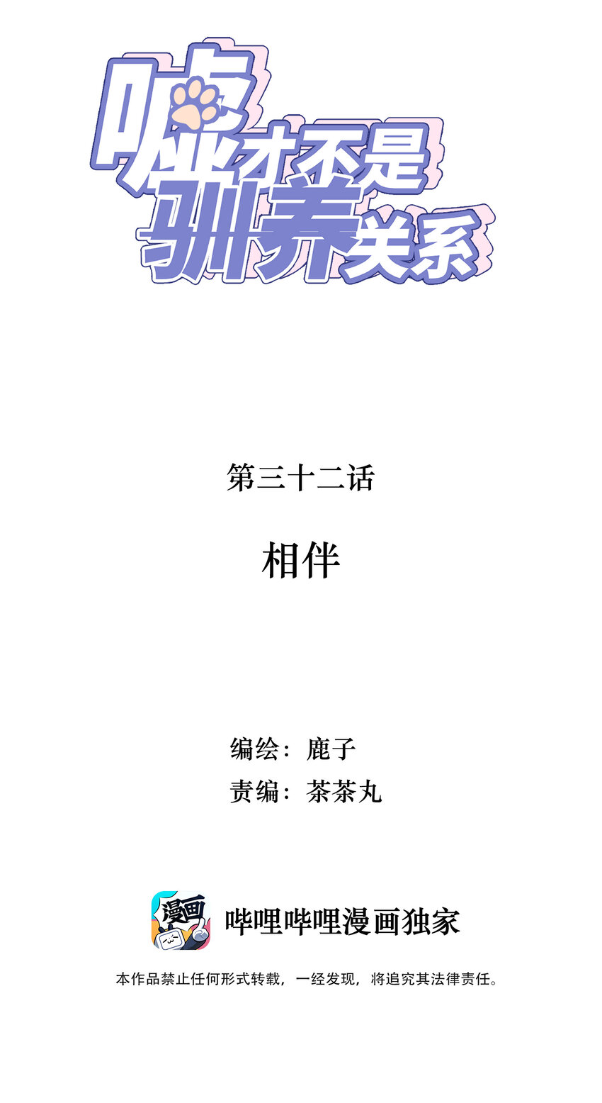 嘘！才不是驯养关系漫画,032 相伴2图