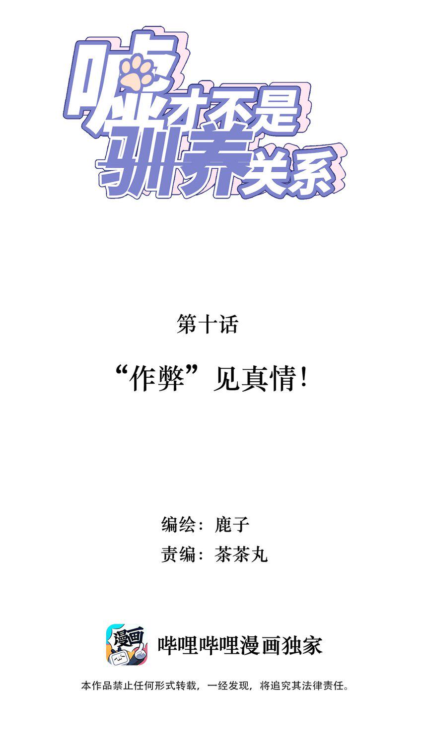 嘘！才不是驯养关系漫画,010 “作弊”见真情！2图