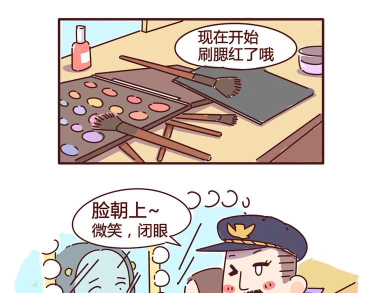 胡子少女追爱日志漫画,第3话 啊啊啊！我的脸！？2图