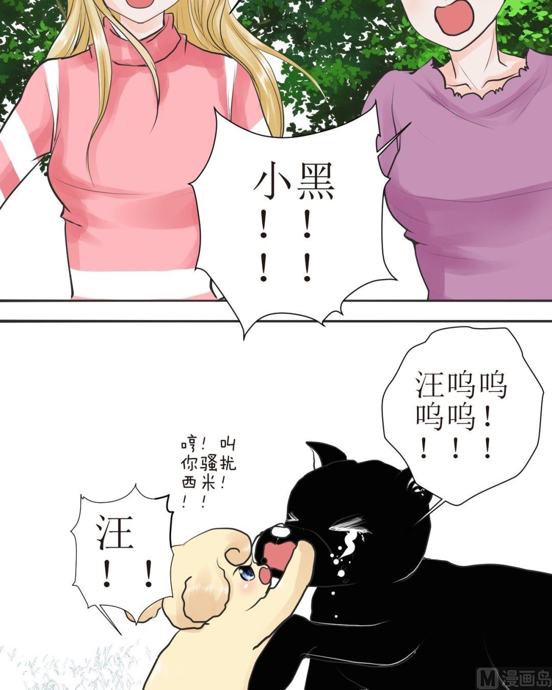 西米和猪豆儿漫画,第四十三话一起玩（下）2图