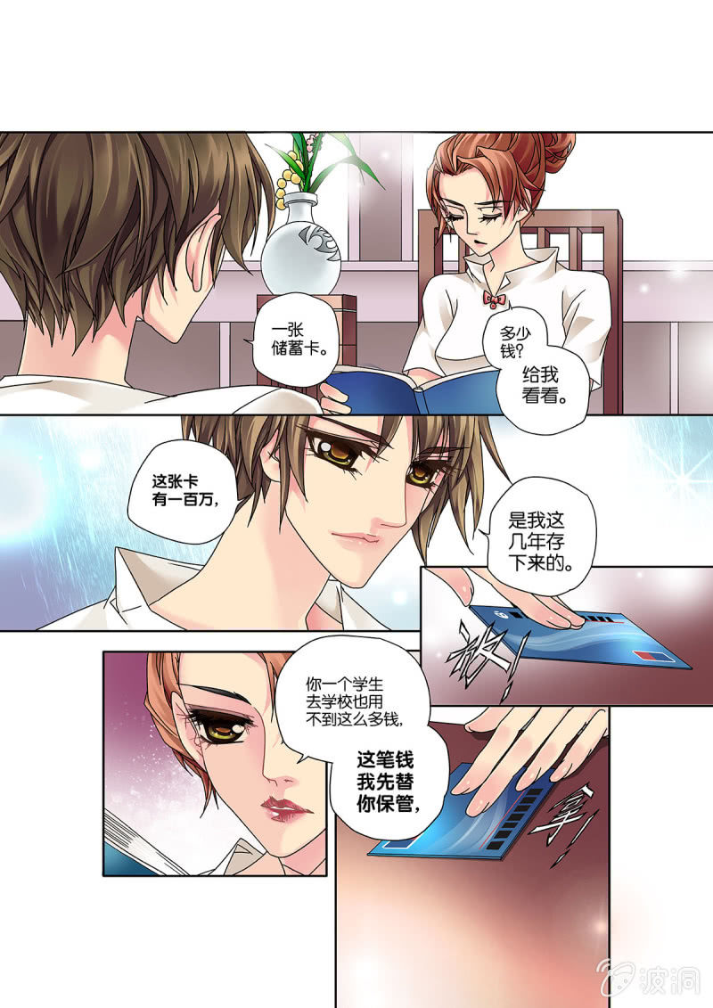 烈光(最强男神)漫画,005没收私房钱一百万1图