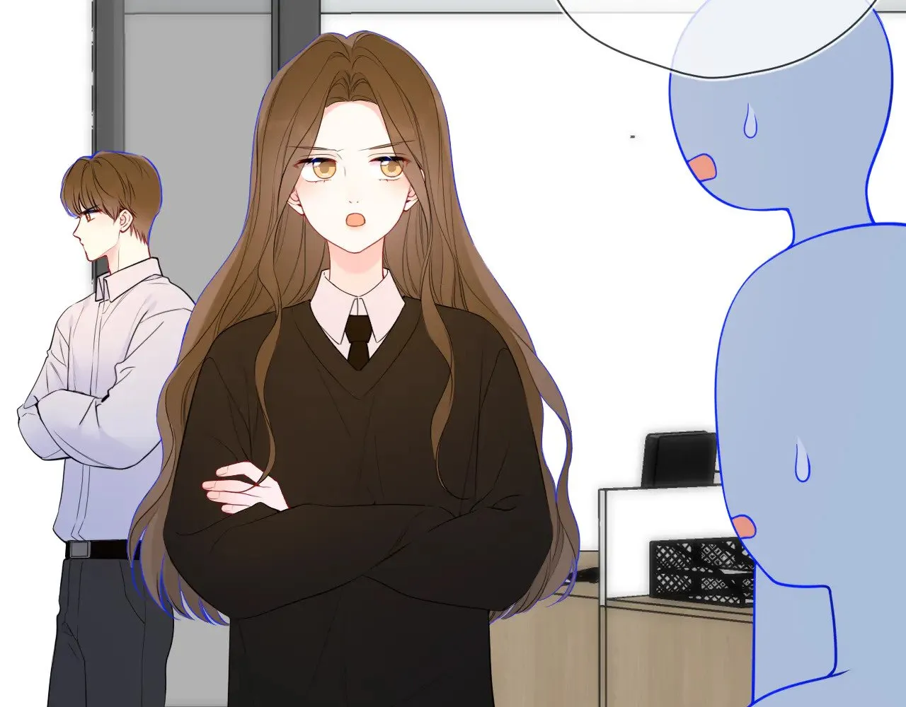 星辰于我漫画,第19话 决裂与抉择1图