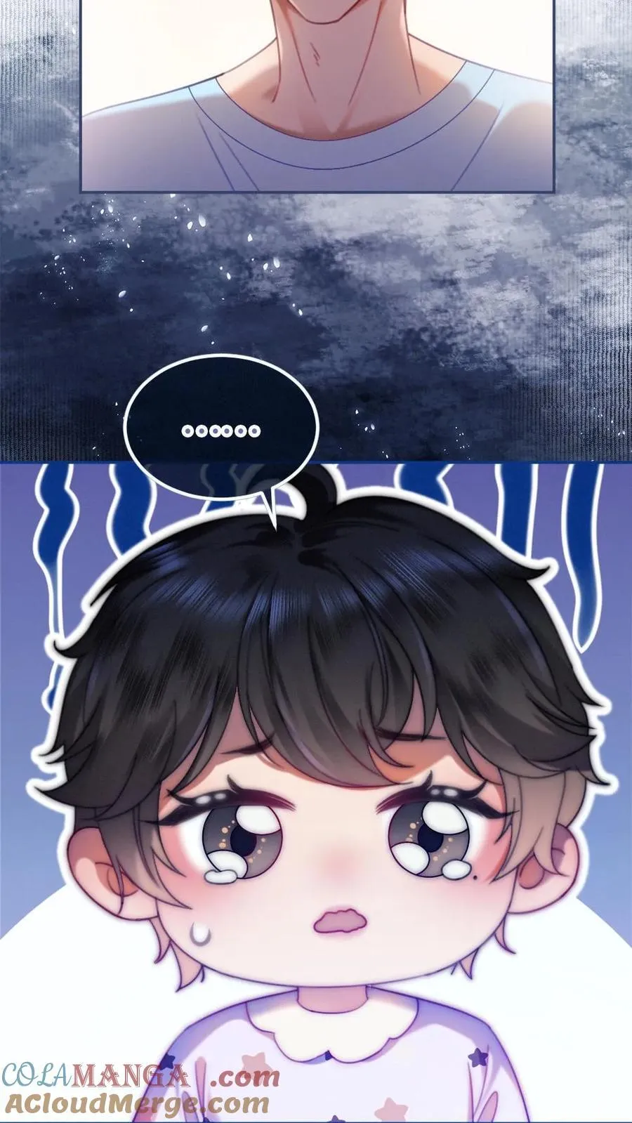明撩！暗诱！和顶流影帝恋综撒糖漫画,第374话 番外11 亲爹克星1图