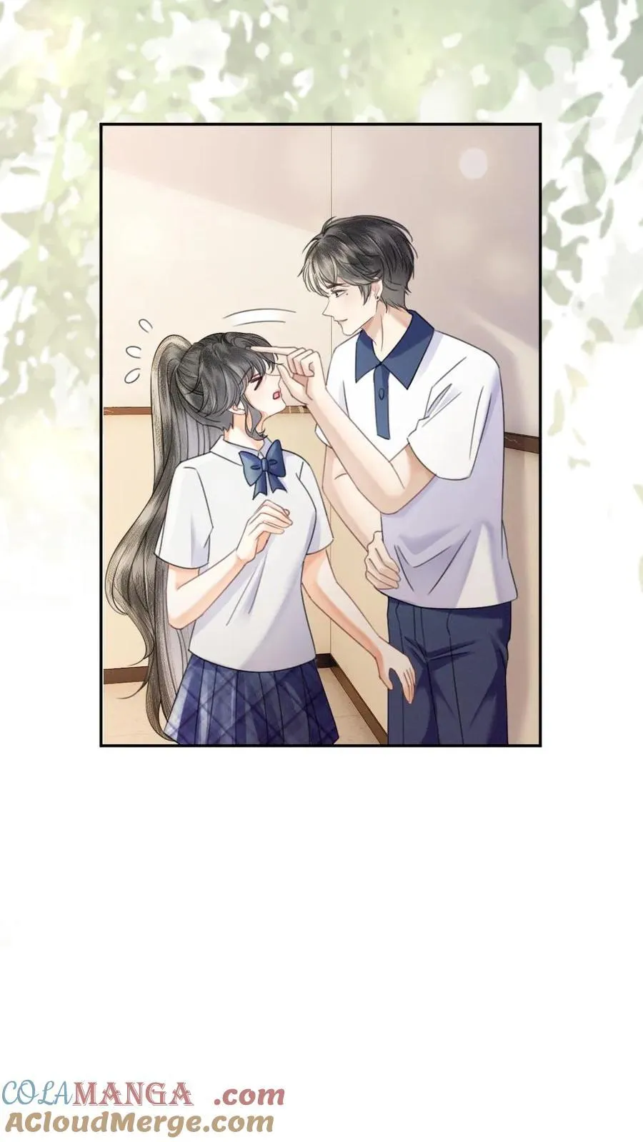 明撩！暗诱！和顶流影帝恋综撒糖漫画,第387话 番外24 放学等我1图