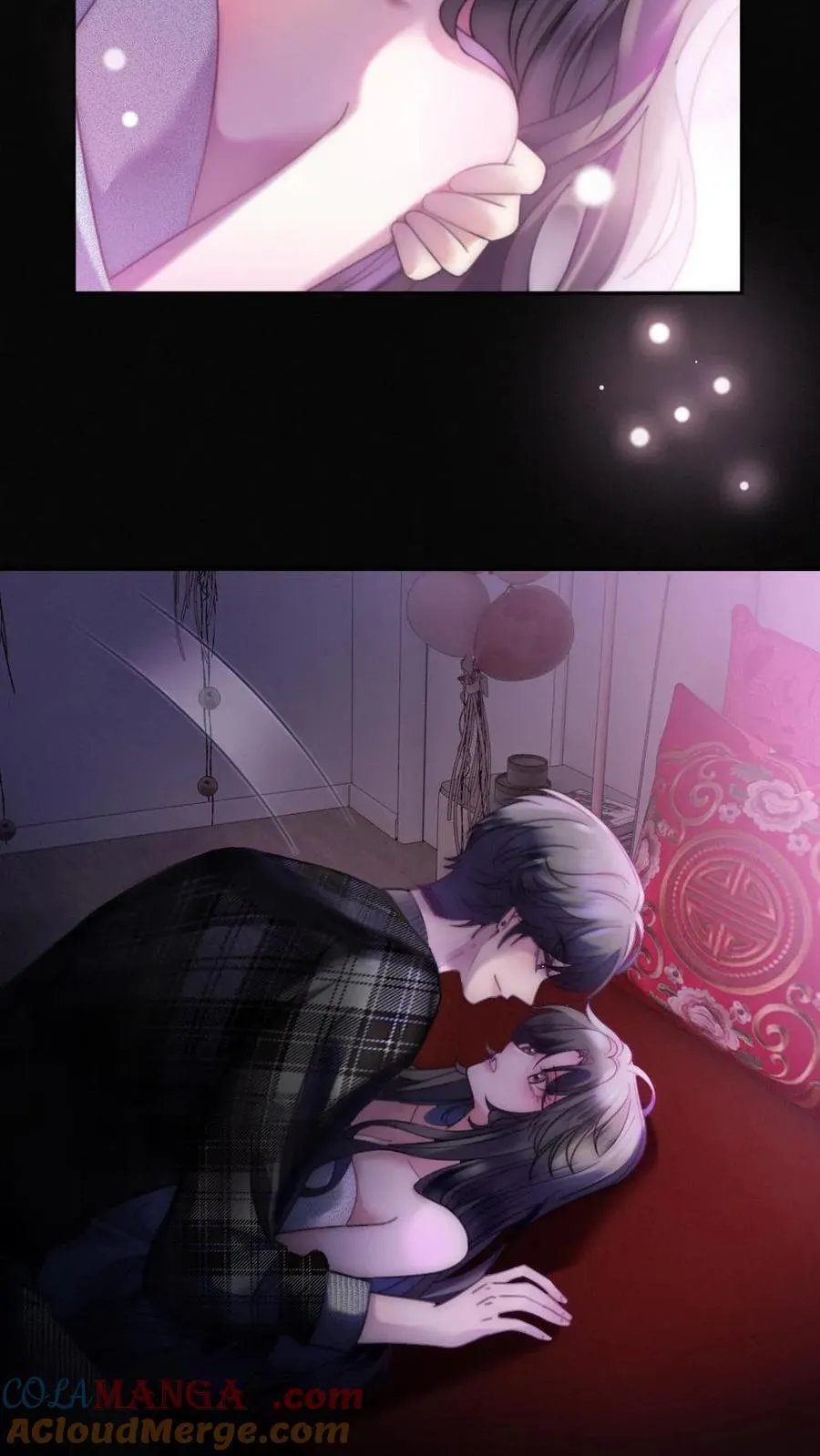 明撩！暗诱！和顶流影帝恋综撒糖漫画,第370话 番外7 洞房花烛夜1图