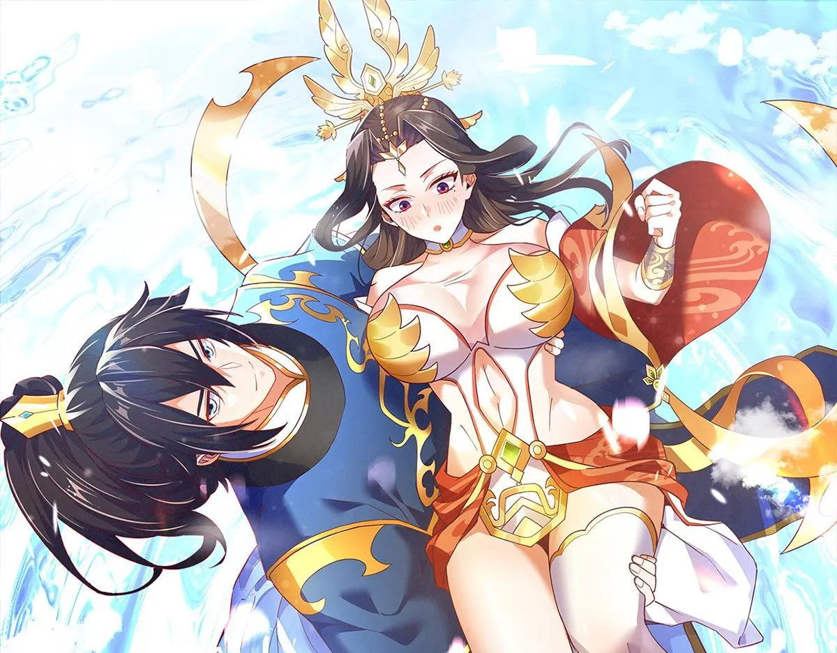 开局震惊女帝老婆，我无敌了漫画,第38话 赚得盆满钵满的祖师1图