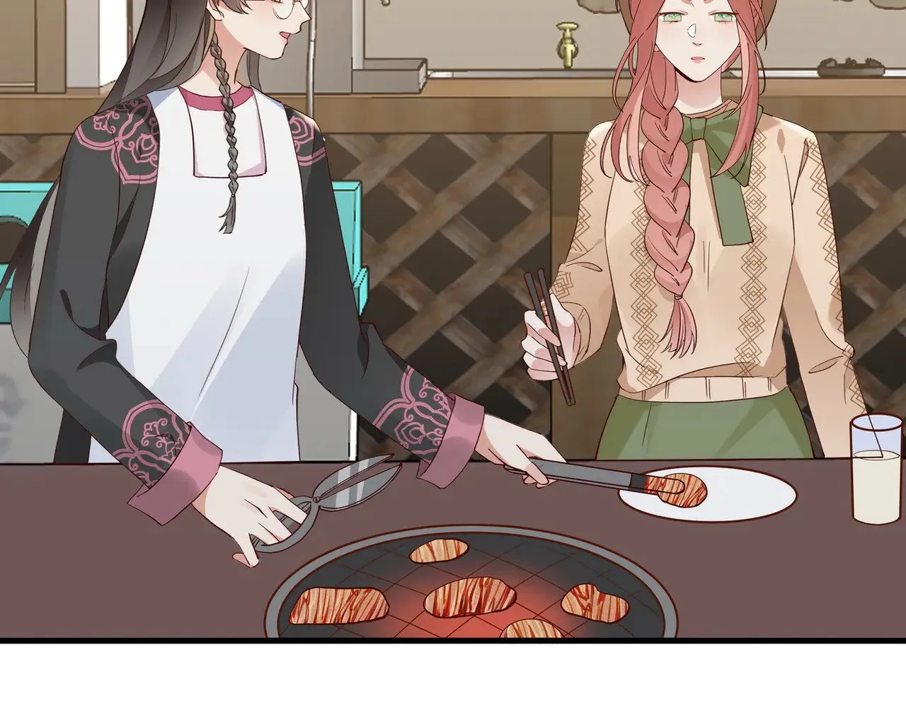 白月光女主总想独占我漫画全集漫画,第107话 不敢忘2图
