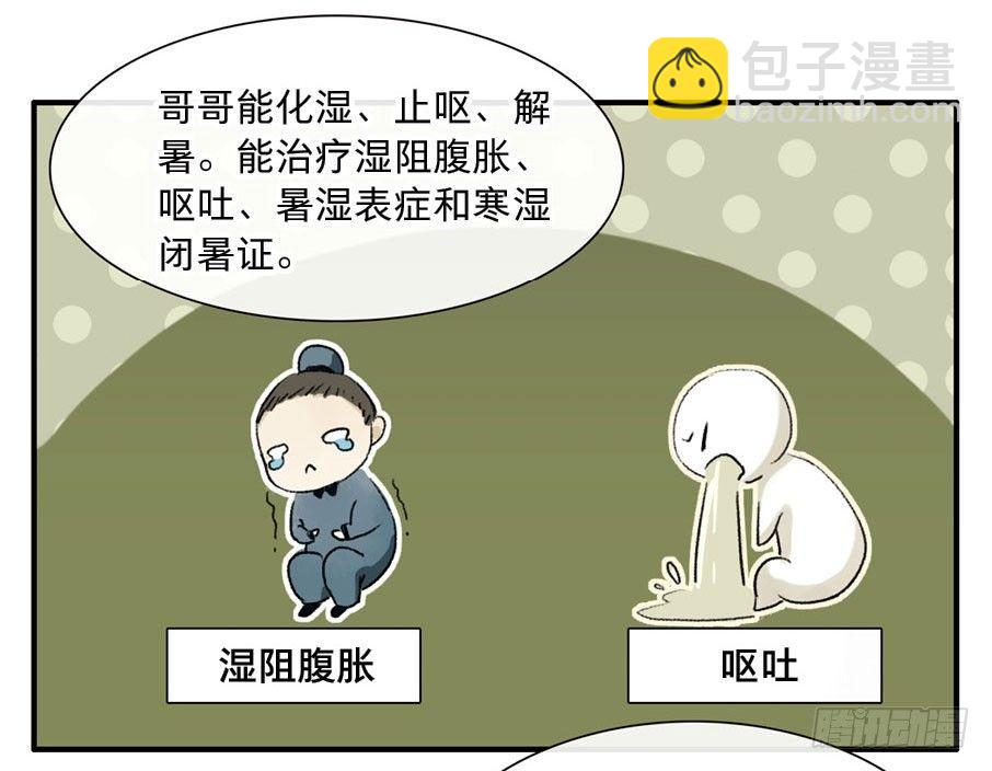 本草孤虚录漫画,四格·药精们的日常⑤1图