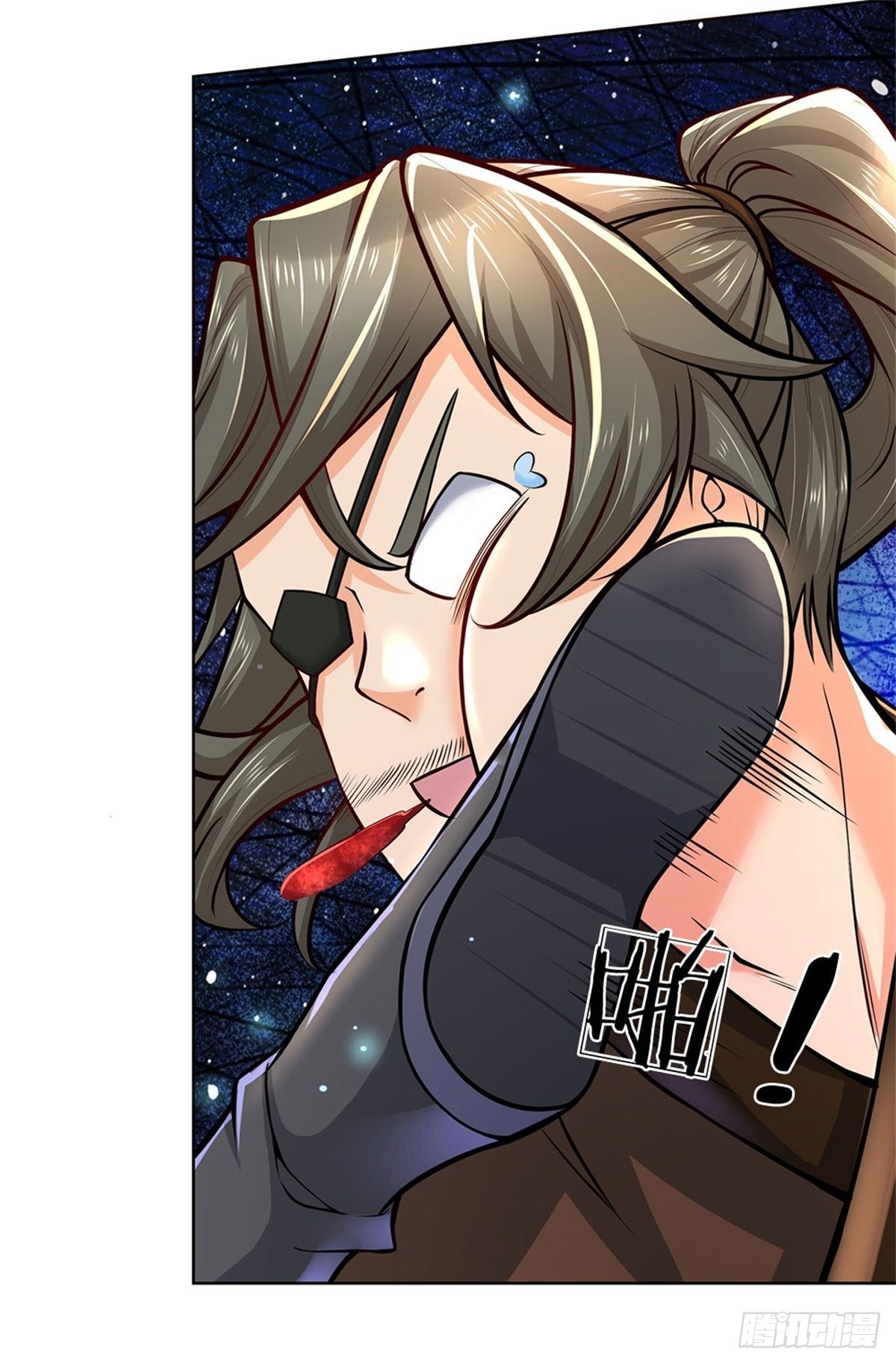 掌门不对劲笫二季漫画,第8话 恶徒居然为我出手2图