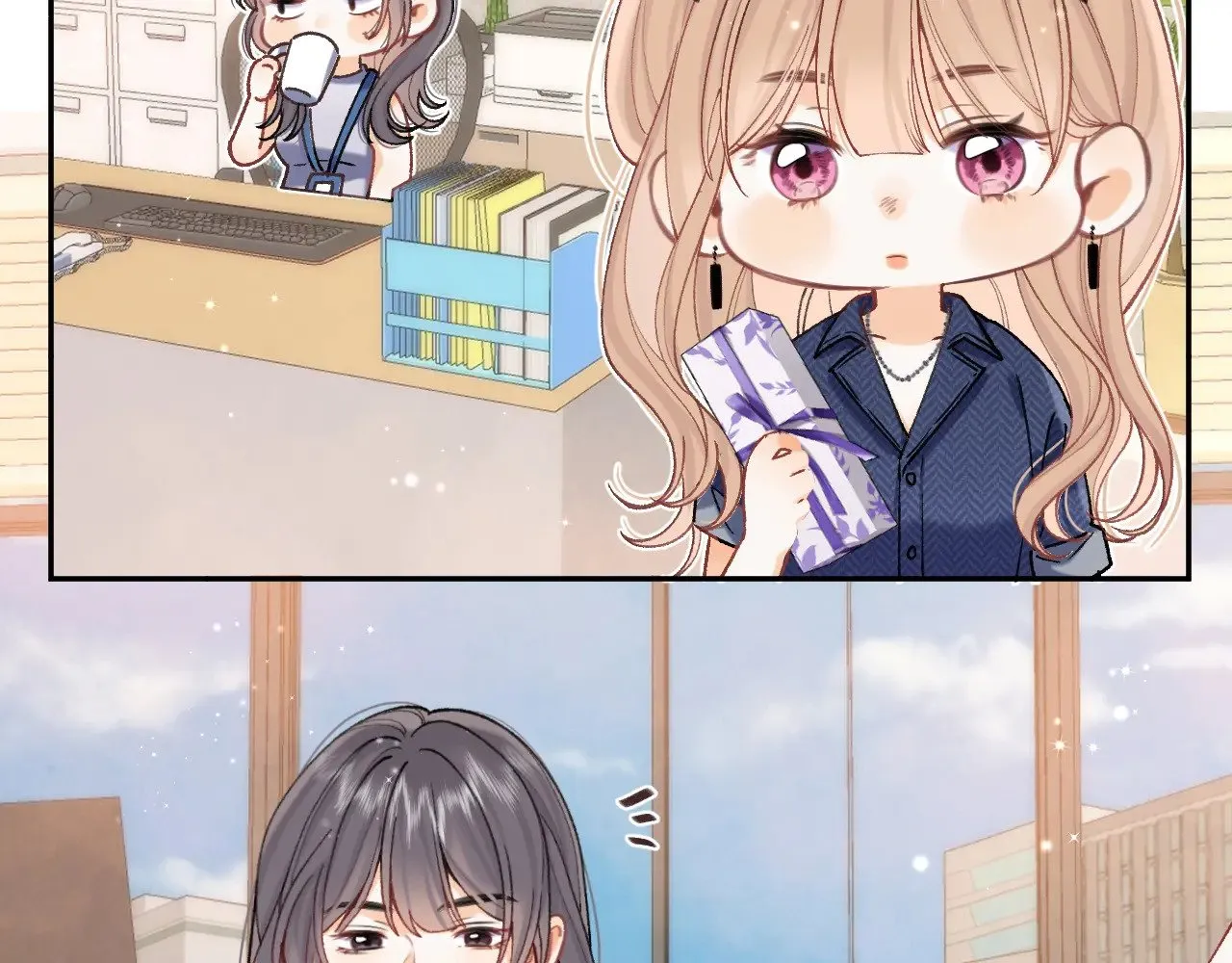 偷偷藏不住33漫画,第4季 21话  小姑娘挺恋家的2图