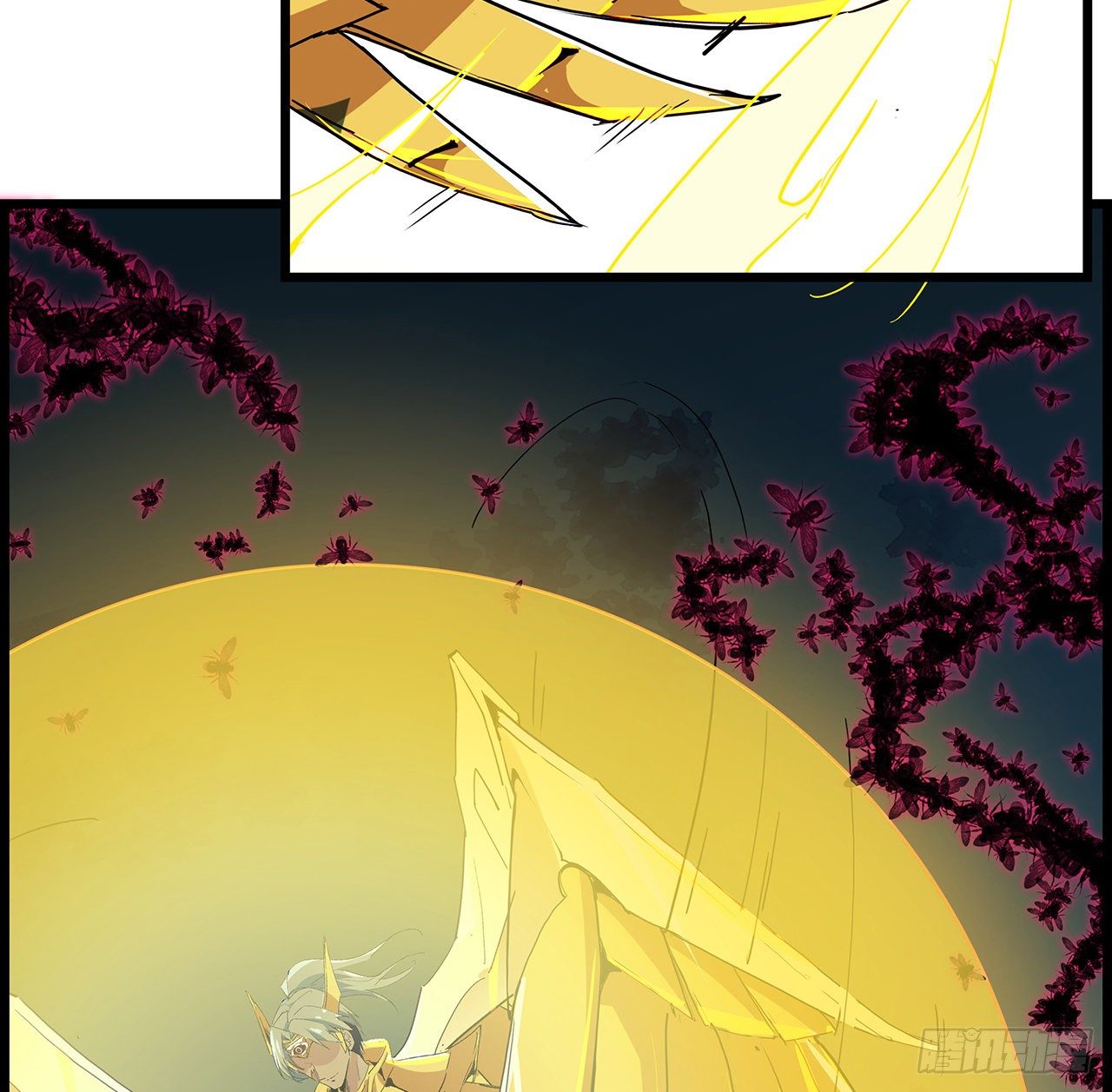 解锁末世的99个女主漫画,76话 郝乖：我变光了1图