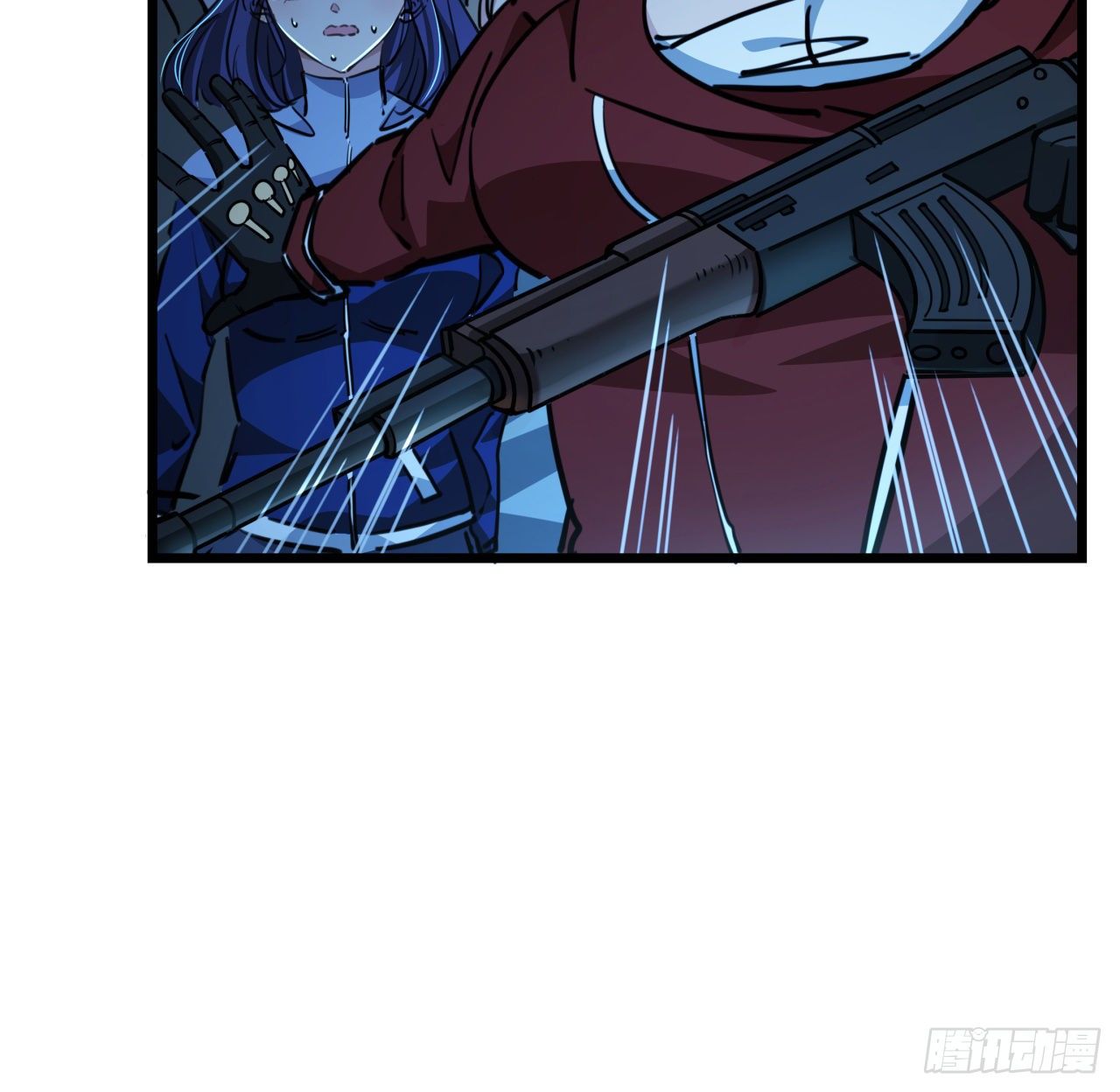 解锁末世的99个女主漫画,11话 震惊，丧尸竟然围观跳舞1图